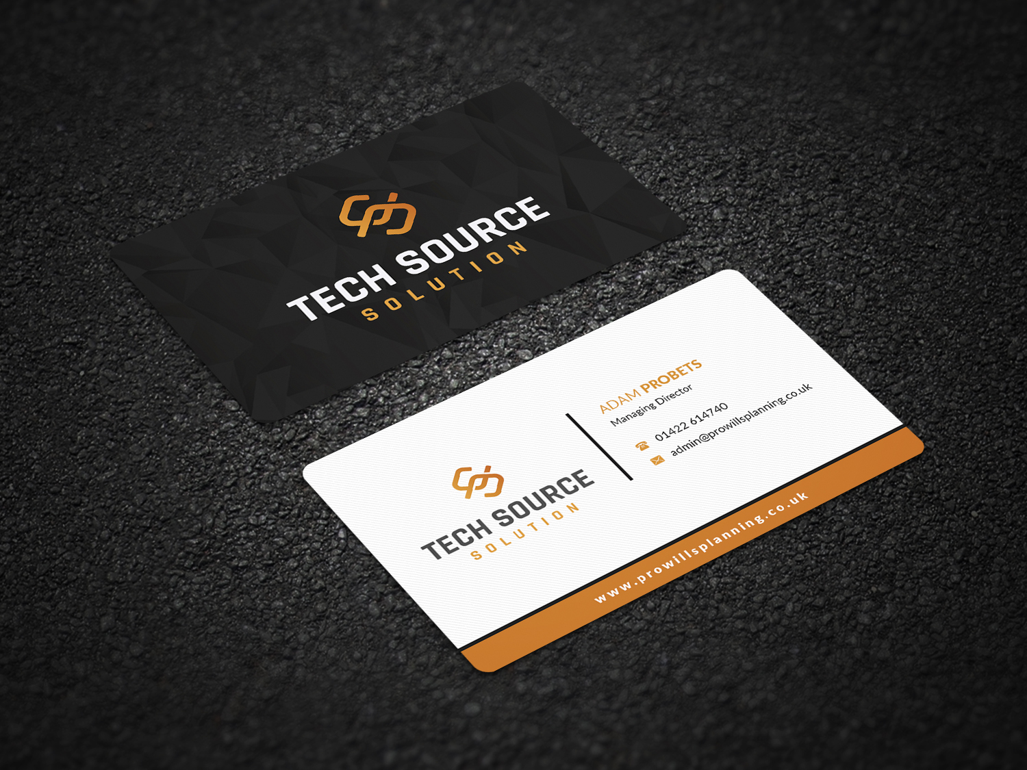 Business Card Design by Pointless Pixels India for Tech Source Solution | Design #18924740