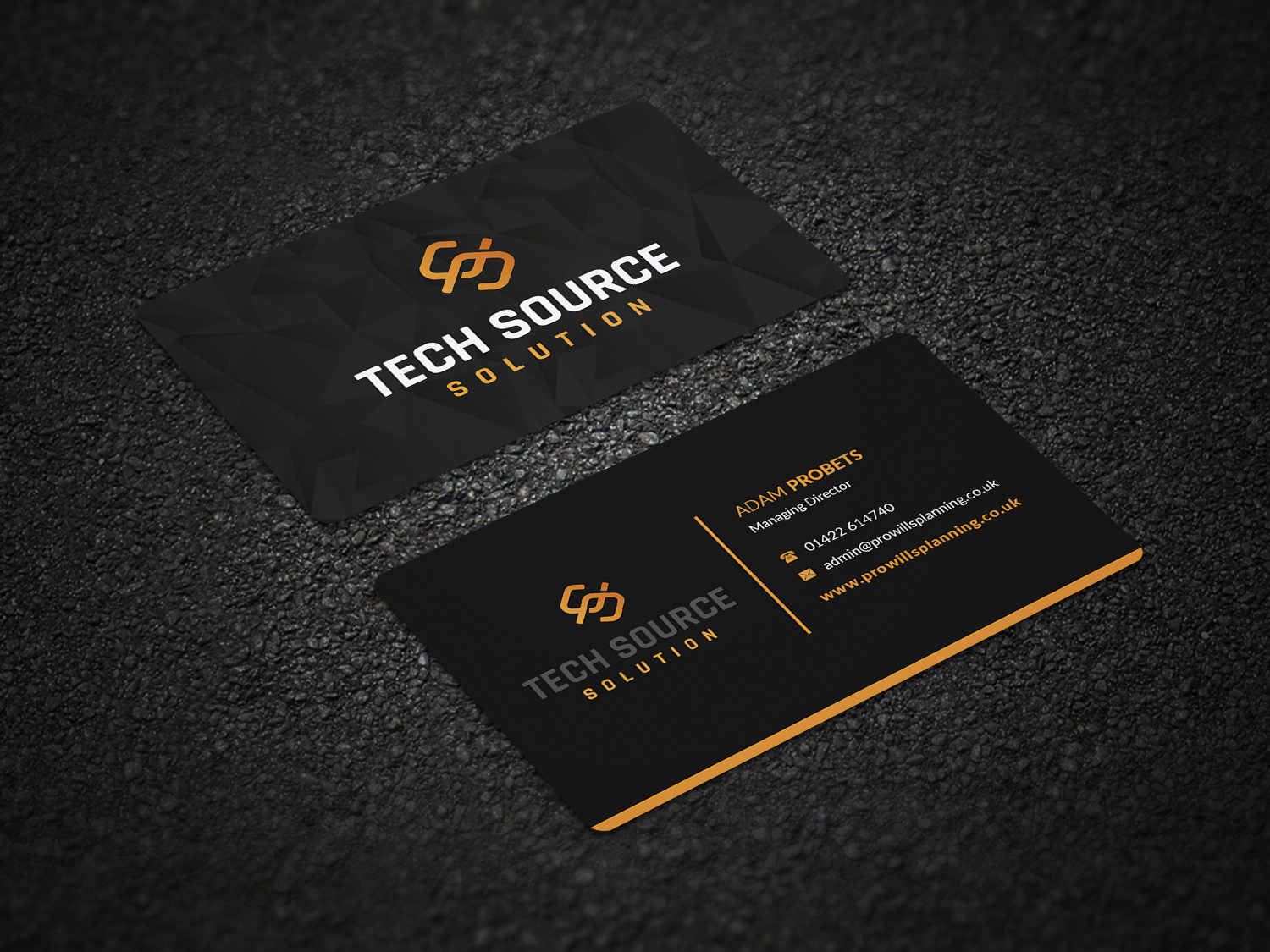 Business Card Design by Pointless Pixels India for Tech Source Solution | Design #18924741