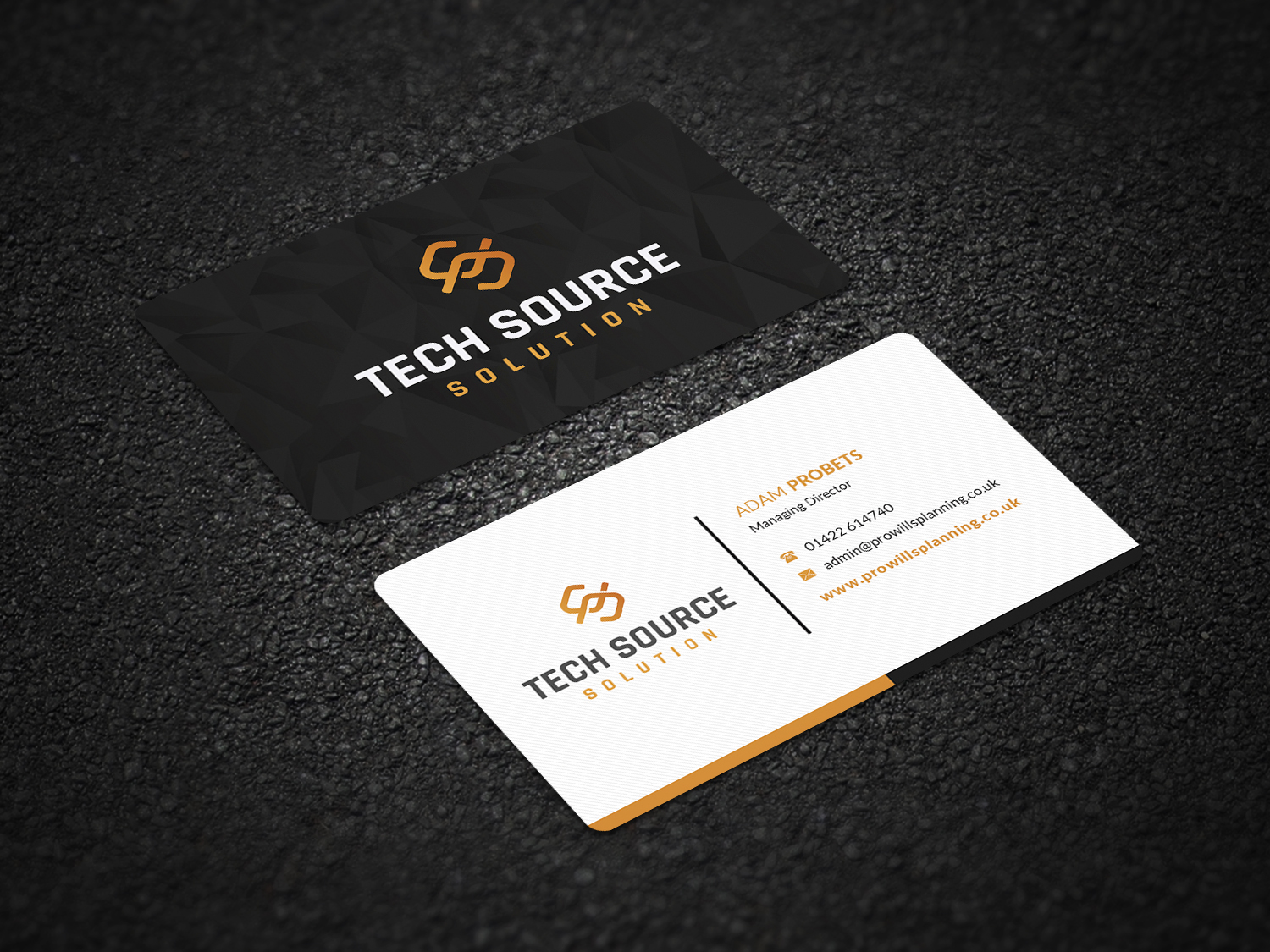 Business Card Design by Pointless Pixels India for Tech Source Solution | Design #18924742