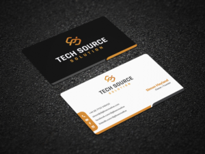 Business Card Design by Pointless Pixels India for Tech Source Solution | Design: #18924993