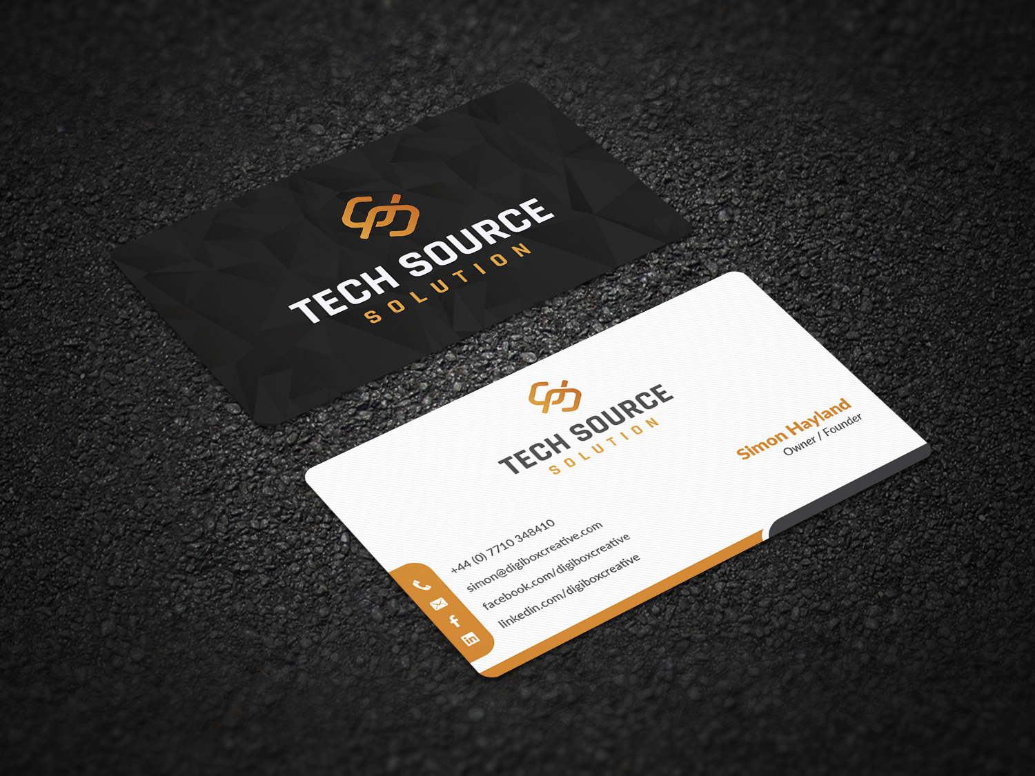 Business Card Design by Pointless Pixels India for Tech Source Solution | Design #18924994