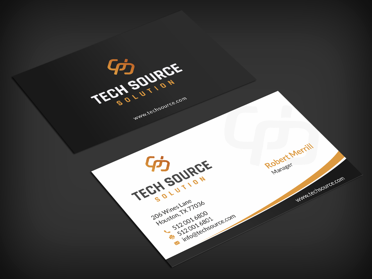 Business Card Design by SKYdesign for Tech Source Solution | Design #18928538