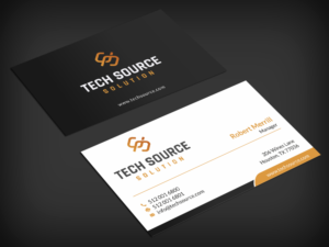 Diseño de Tarjeta de Presentación por SKYdesign para Tech Source Solution | Diseño: #18928542