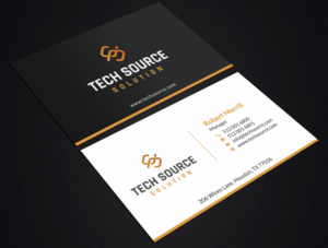 Diseño de Tarjeta de Presentación por SKYdesign para Tech Source Solution | Diseño: #18928549