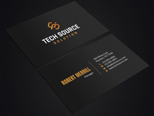 Diseño de Tarjeta de Presentación por SKYdesign para Tech Source Solution | Diseño: #18928555
