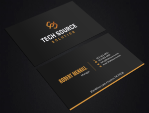 Diseño de Tarjeta de Presentación por SKYdesign para Tech Source Solution | Diseño: #18928559