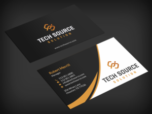 Diseño de Tarjeta de Presentación por SKYdesign para Tech Source Solution | Diseño: #18928561