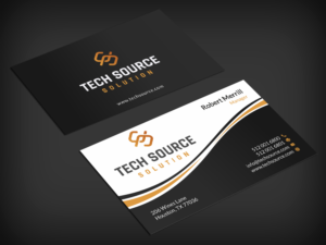 Diseño de Tarjeta de Presentación por SKYdesign para Tech Source Solution | Diseño: #18928562