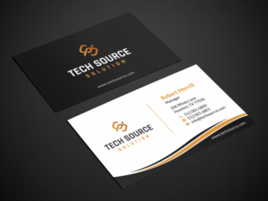 Diseño de Tarjeta de Presentación por SKYdesign para Tech Source Solution | Diseño: #18928567