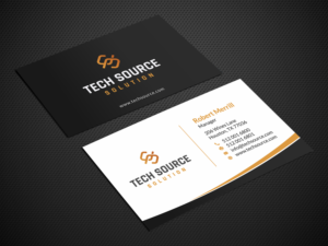 Diseño de Tarjeta de Presentación por SKYdesign para Tech Source Solution | Diseño: #18928569