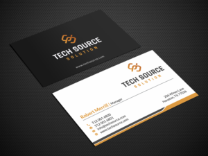 Diseño de Tarjeta de Presentación por SKYdesign para Tech Source Solution | Diseño: #18928572