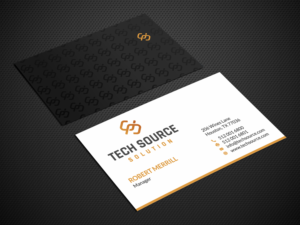 Diseño de Tarjeta de Presentación por SKYdesign para Tech Source Solution | Diseño: #18928573