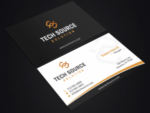 Diseño de Tarjeta de Presentación por SKYdesign para Tech Source Solution | Diseño: #18930744