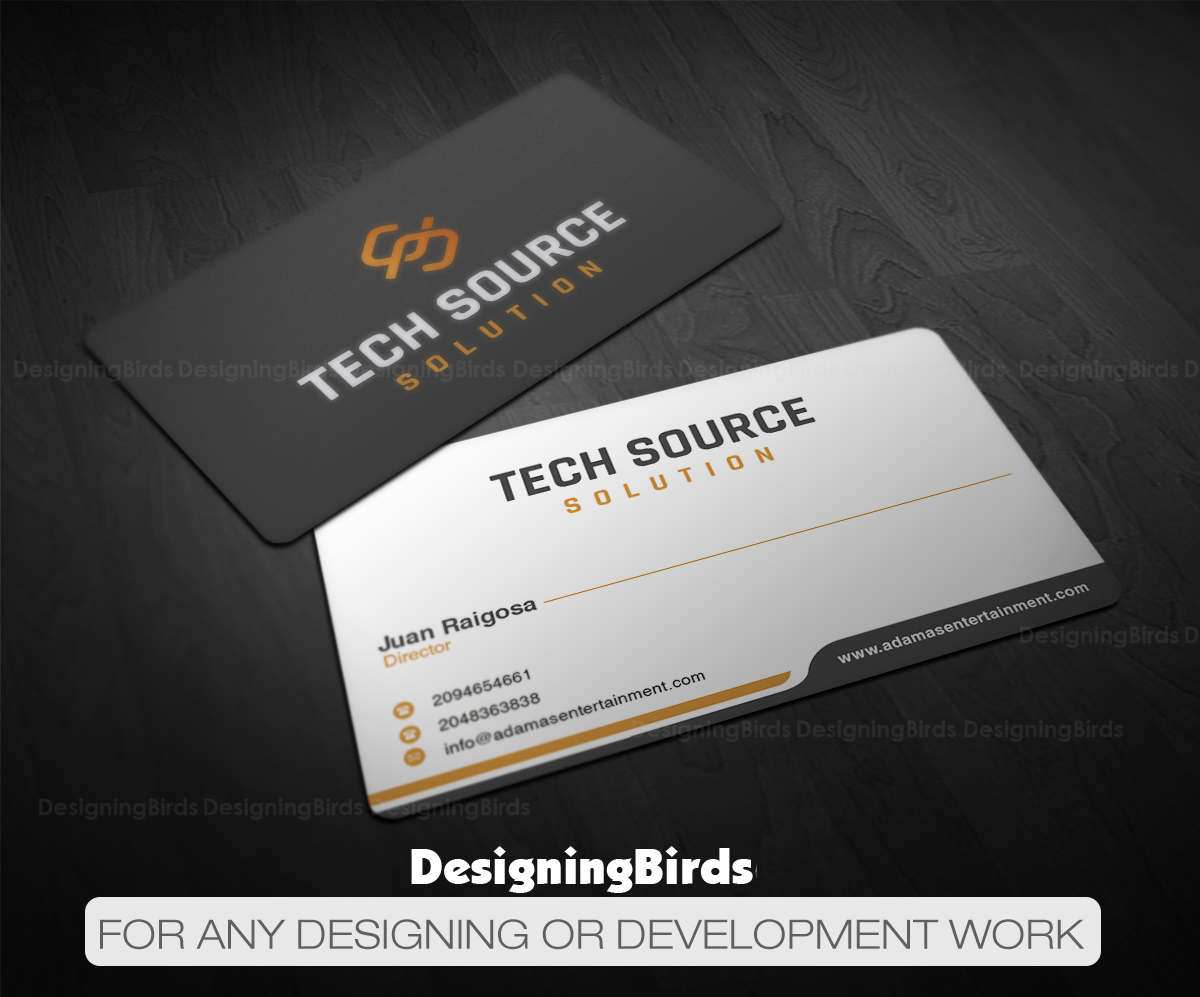 Diseño de Tarjeta de Presentación por Designing Birds para Tech Source Solution | Diseño #18921587