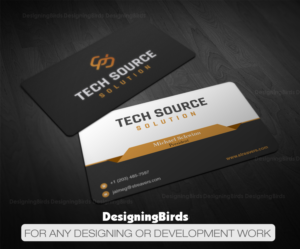 Diseño de Tarjeta de Presentación por Designing Birds para Tech Source Solution | Diseño: #18925136