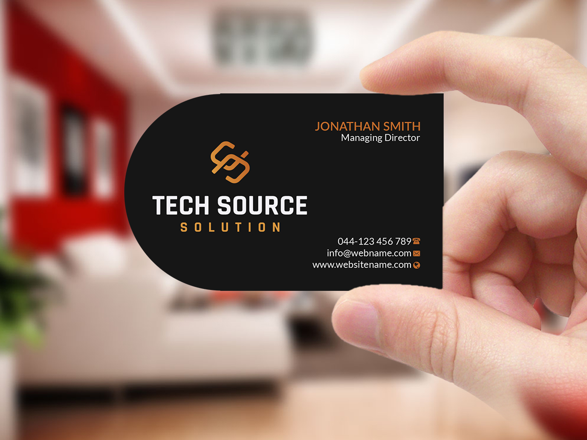 Business Card Design by Creations Box 2015 for Tech Source Solution | Design #18926621