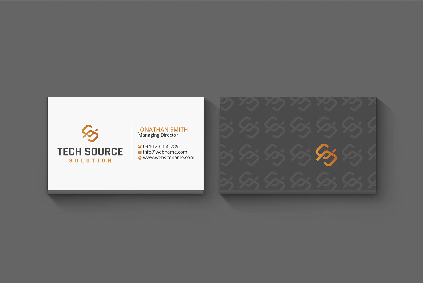 Business Card Design by Creations Box 2015 for Tech Source Solution | Design #18927143