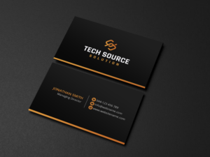 Design de Carte de Visite par Creations Box 2015 pour Tech Source Solution | Design : #18927155