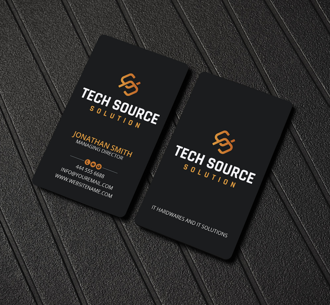 Business Card Design by Creations Box 2015 for Tech Source Solution | Design #18927157