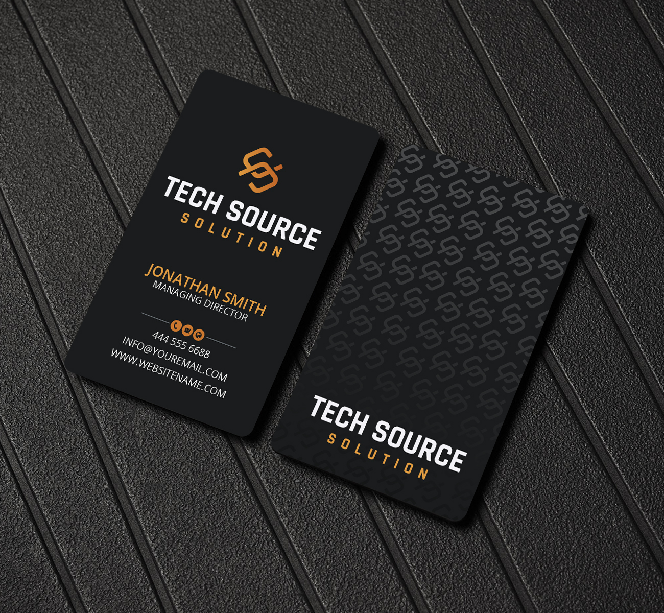 Business Card Design by Creations Box 2015 for Tech Source Solution | Design #18927158
