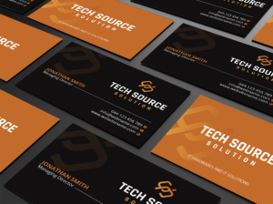 Design de Carte de Visite par Creations Box 2015 pour Tech Source Solution | Design : #18929785