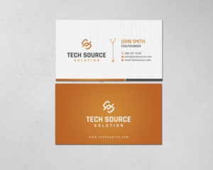 Business Card Design by chandrayaan.creative for Tech Source Solution | Design: #18922850