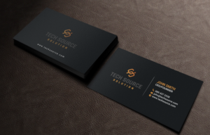 Business Card Design by chandrayaan.creative for Tech Source Solution | Design: #18930676