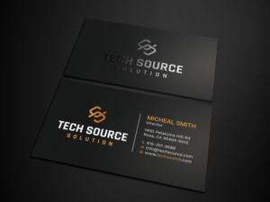 Business Card Design by Tripti Ranjan Gain for Tech Source Solution | Design: #18922721