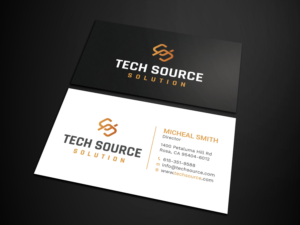 Business Card Design by Tripti Ranjan Gain for Tech Source Solution | Design: #18922728