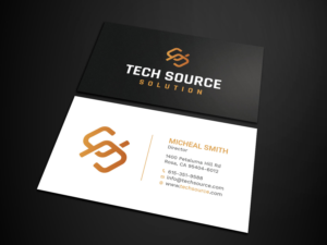 Business Card Design by Tripti Ranjan Gain for Tech Source Solution | Design: #18922731
