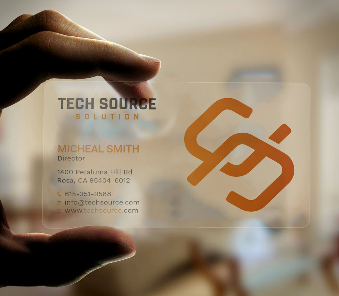 Business Card Design by Tripti Ranjan Gain for Tech Source Solution | Design #18922747