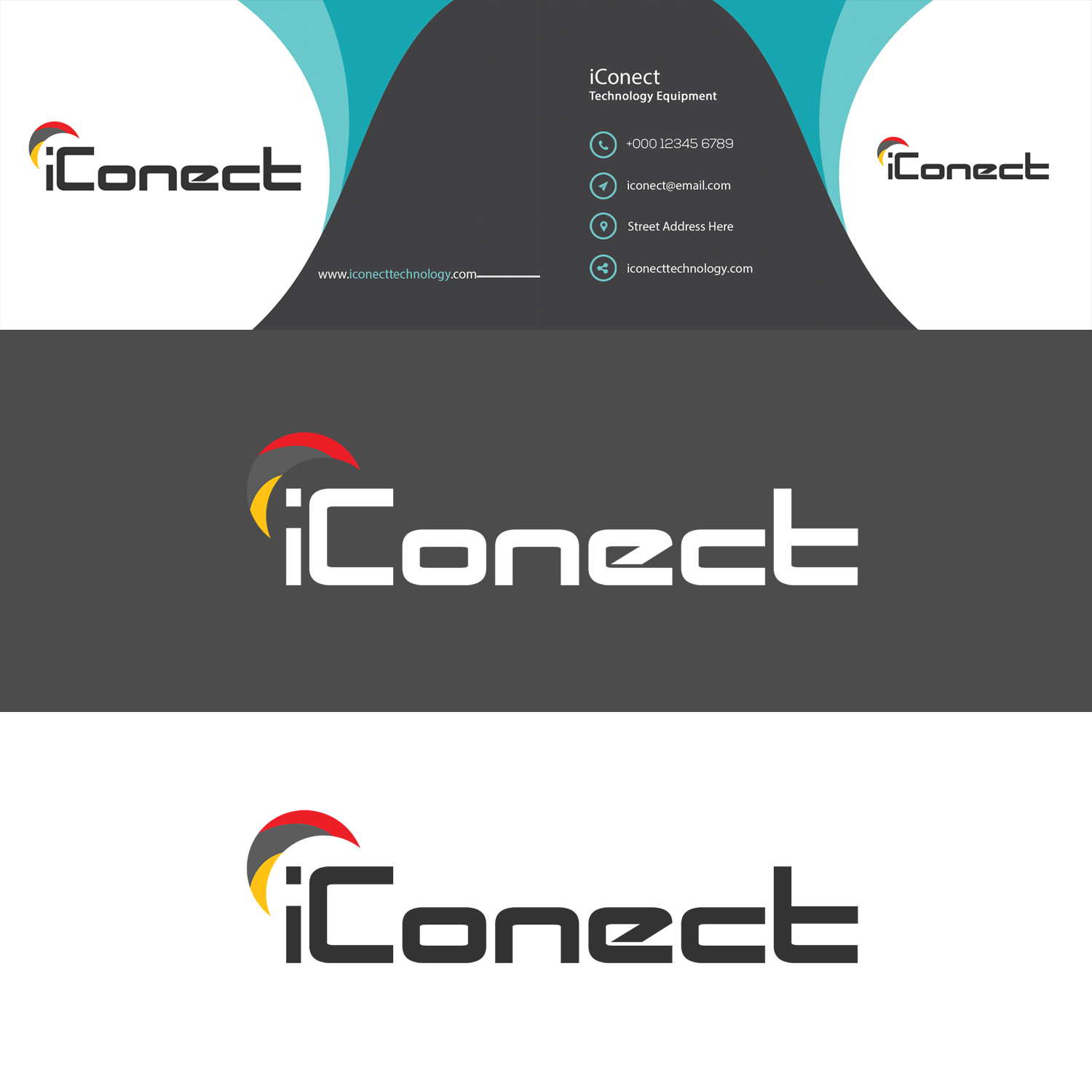 Logo Design by Jazilmohammed for iConnect | Design #18921194
