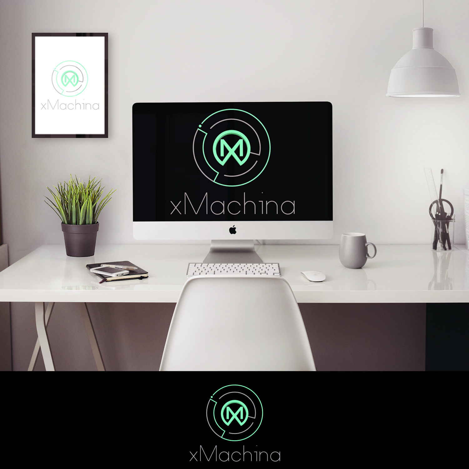Modern, Elegant, Computer Software Logo Design for xMachina by Jhonas ...