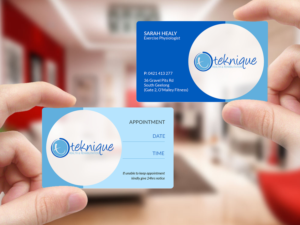 Business Card Design by Creations Box 2015 for Teknique Health & Rehabilitation | Design: #19003941