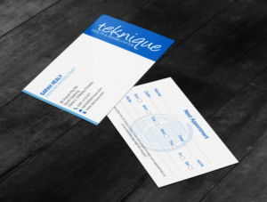 Business Card Design by chandrayaan.creative for Teknique Health & Rehabilitation | Design: #19011051