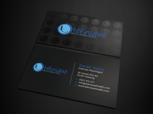 Business Card Design by Tripti Ranjan Gain for Teknique Health & Rehabilitation | Design: #19001159