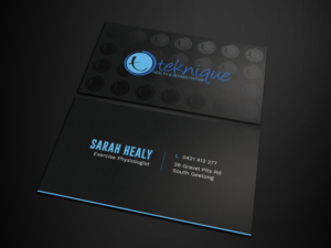 Business Card Design by Tripti Ranjan Gain for Teknique Health & Rehabilitation | Design: #19001160