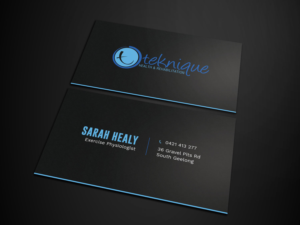 Business Card Design by Tripti Ranjan Gain for Teknique Health & Rehabilitation | Design: #19001161