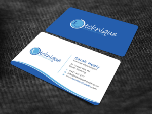 Business Card Design by Tripti Ranjan Gain for Teknique Health & Rehabilitation | Design: #19001162