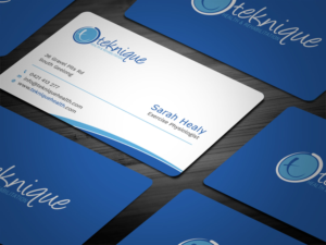 Business Card Design by Tripti Ranjan Gain for Teknique Health & Rehabilitation | Design: #19001171