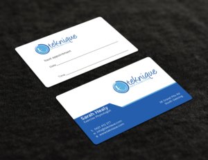 Business Card Design by Tripti Ranjan Gain for Teknique Health & Rehabilitation | Design: #19007072