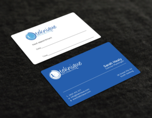 Business Card Design by Tripti Ranjan Gain for Teknique Health & Rehabilitation | Design: #19007119