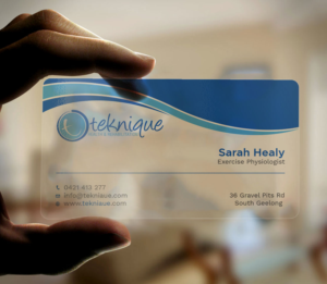 Business Card Design by Tripti Ranjan Gain for Teknique Health & Rehabilitation | Design: #19007126