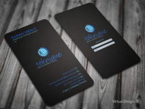 Business Card Design by SyncFuse™ Solutions for Teknique Health & Rehabilitation | Design: #19020140