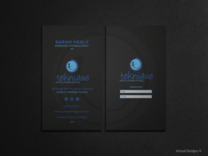 Exercise Physiologist needs business cards | Diseño de Tarjeta de Presentación por SyncFuse™ Solutions