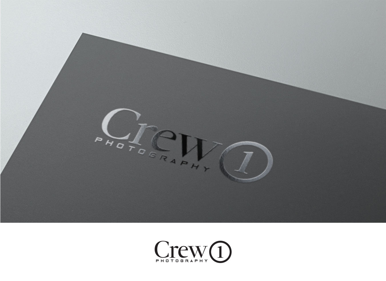 Logo Design by Verified artistry (Design garden) for Crew One Photography | Design #19041534