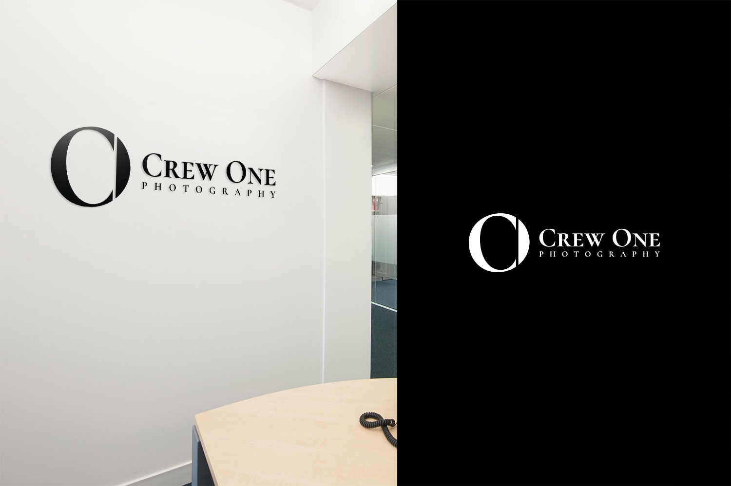 Logo-Design von Grafactory für Crew One Photography | Design #19028224