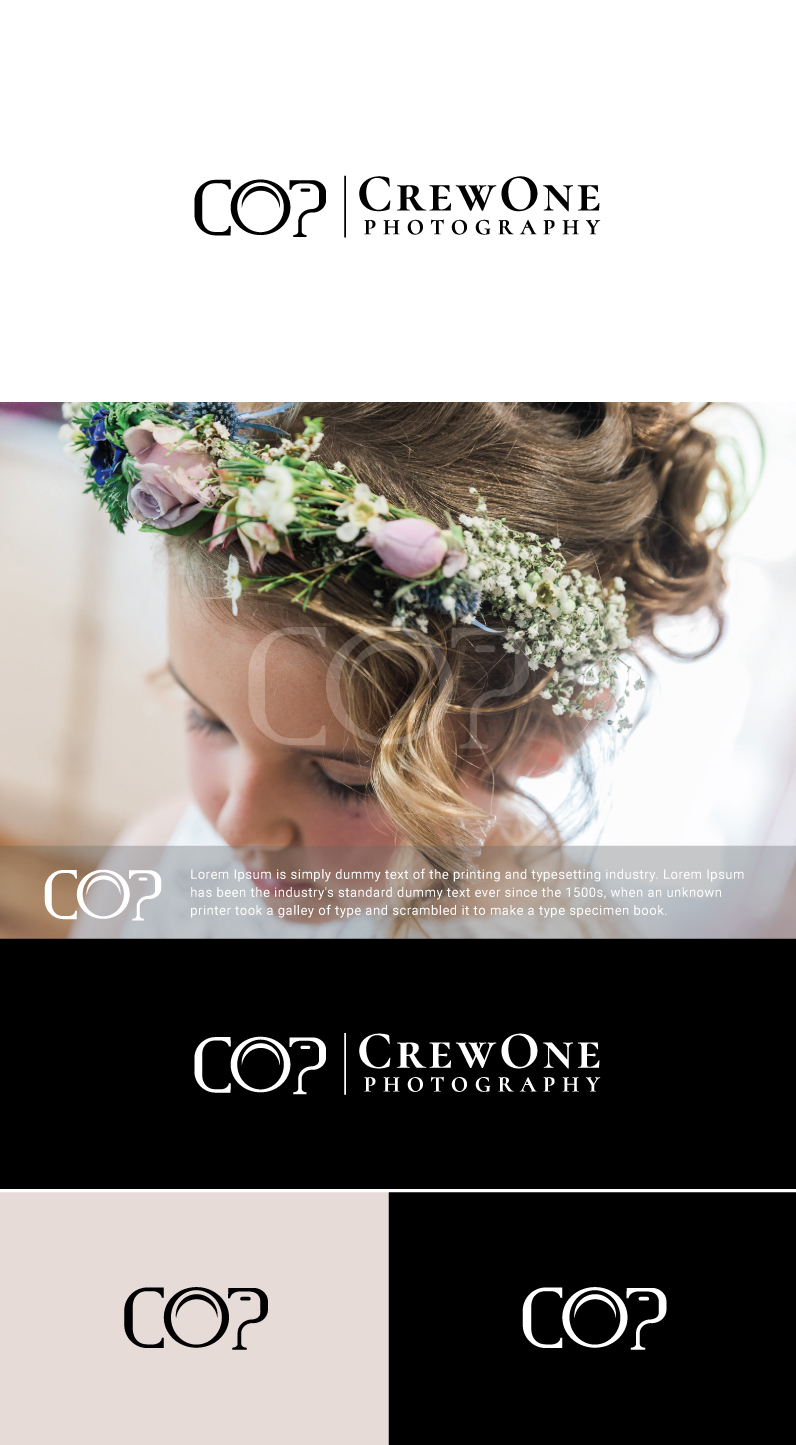 Logo Design by somani for Crew One Photography | Design #18998546