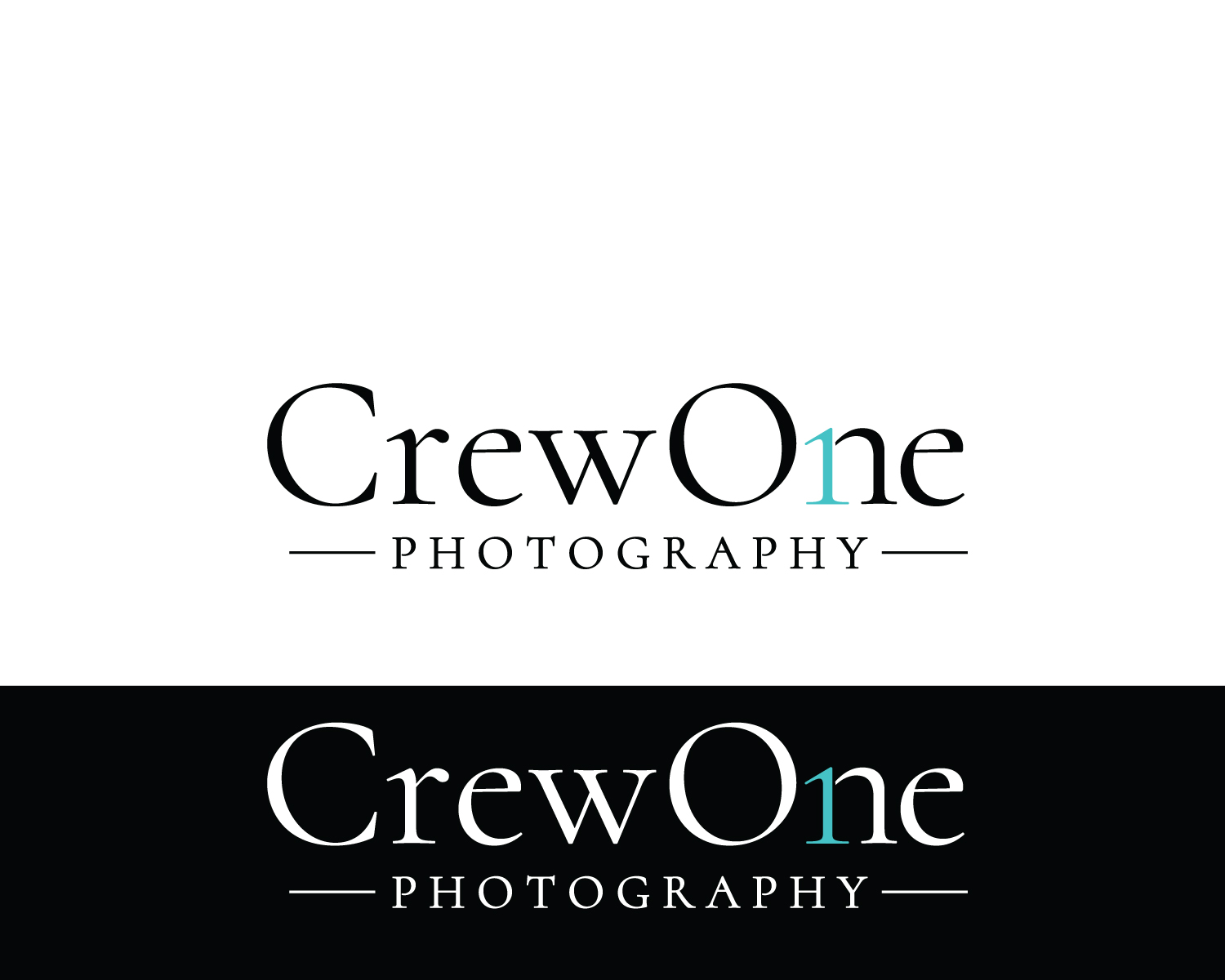 Logo Design by Atec for Crew One Photography | Design #19004009