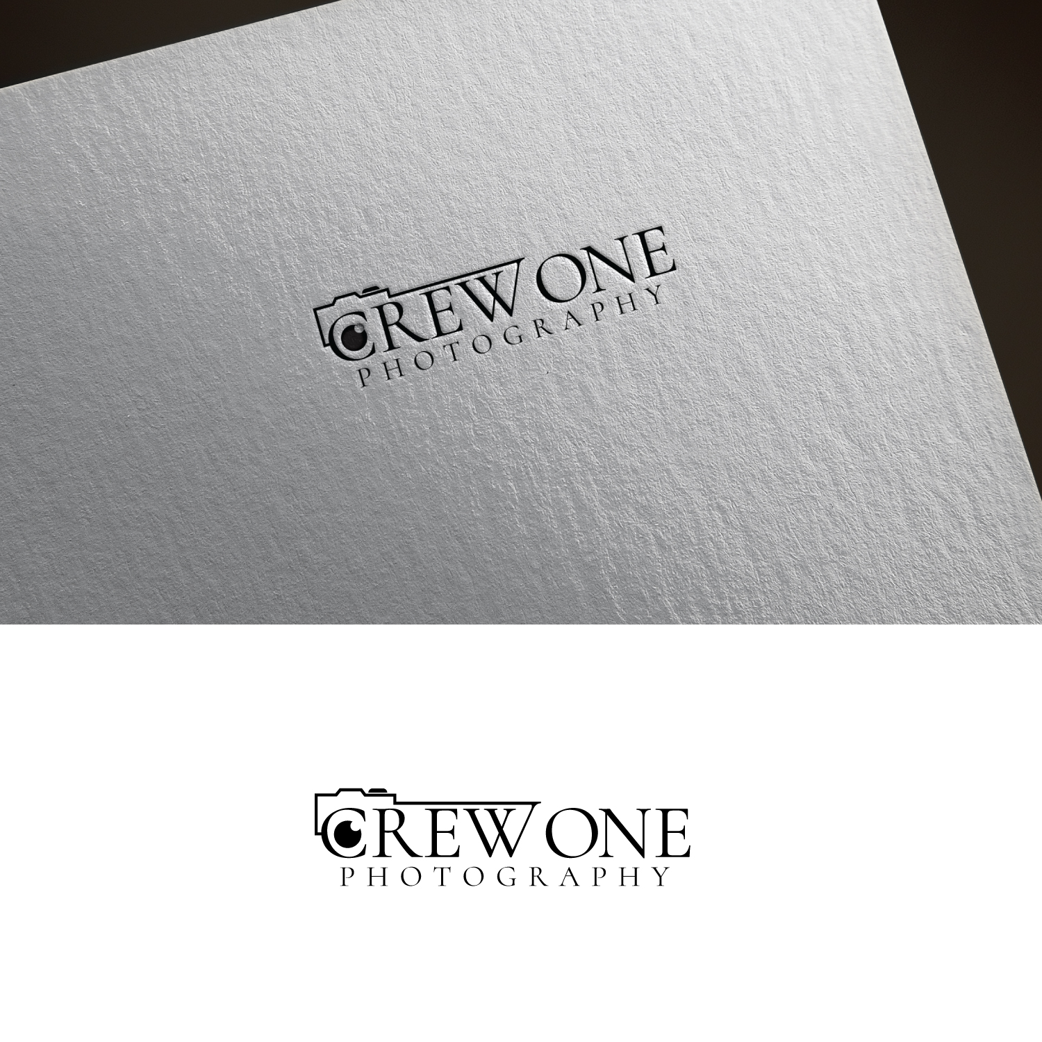 Logo Design by sankar999 for Crew One Photography | Design #18988797